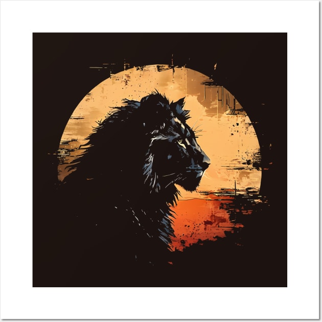 Lion Soul Wall Art by Sojourner Z